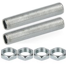 Filato 50mm con dado di imballaggio (2 steli e 4 dadi)