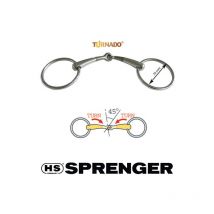 Filetto ad anelli snodato turnado loose 16 mm: 12,5 cm