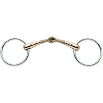 Filetto ad anelli Turnado snodo a 45 gradi in sensogan o aurigan 18 mm: 13,5 cm