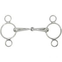 Filetto pessoa snodato in acciaio inox vuoto 20 mm: 12,5 cm