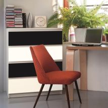 Film adhésif décoratif pour meuble Mat Uni 200 x 45cm Blanc