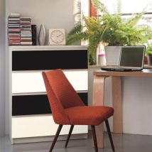 Transform - Film adhésif décoratif pour meuble Mat Uni 200 x 45cm Noir