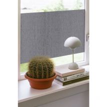 Rideau autocollant pour vitre 150 x 45cm Anthracite