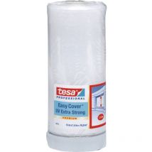 Film de masquage tesa Easy Cover 4369 tesa 04373-00001-02 transparent (L x l) 12 m x 1.4 m caoutchouc 1 pc(s)