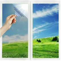 Film de Protection Solaire pour Fenêtre Film de Protection Solaire Auto-Adhésif Film de Fenêtre Occultant Isolation Thermique 99% Anti-UV Opaque Film