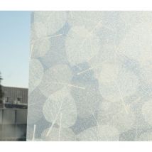 Film décoratif pour vitre vitrostatique Feuilles - 150 x 45 cm