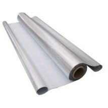 Film aluminium Lightite argenté – 125 cm x 30 m – Outil de pose pour adhésif décoratif – Easy Grow