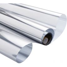 Beijiyi - Film fenetre Anti Regard Film Miroir sans Tain Anti Chaleur Anti uv Électrostatique Protection de la Vie Privée pour Fenetre de Bureau