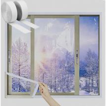 Film Isolant pour fenêtre,intérieur résistant à la Chaleur,kit Isolant pour Porte et fenêtre,pour Film Isolant Transparent pour Protection Contre Le