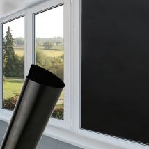Film Miroir Fenêtre Anti Chaleur Anti-Regard Contrôle de la Température Protection de la Vie Privée Film Adhésif Réfléchissant pour Fenêtre Maison