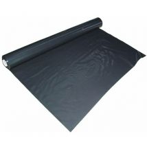 Ecobud - Film plastique d'étanchéité sous-dalle en polyéthylène noir 200, 5x20m, 70μm