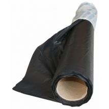 QEM - Film plastique d'étanchéité sous-dalle en polyéthylène noir Type 200, 4x25m