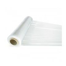 Film plastique étirable manuel transparent 23 mm film 2.4 kg 500 mm