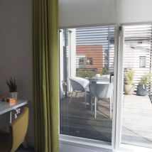 Film vitrostatique Anti uv Protection solaire Brise Vue 200 x 90 cm Noir - Noir.