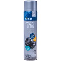Cockpitspray 600 ml – Pflegeprodukt für Kunststoff, Kunstleder und Holz – Frischer Duft – 284 x 65 mm – Filmer