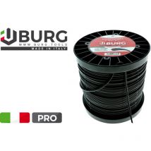 Filo decespugliatore quadro quadrato mm 5 bobina da kg2 blackpro professionale