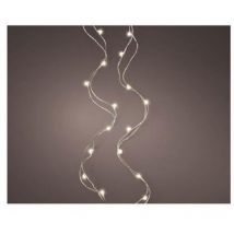 Lichterkette aus LED-Sternen, 495 cm, 10 LEDs mit warmem Licht