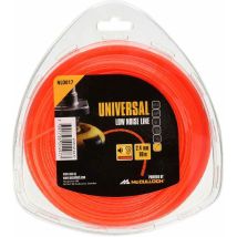 Corda tonda in nylon per decespugliatore NLO018 3mm x 56 m Antirumore McCulloch