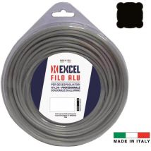 Filo per decespugliatore in nylon quadro alu - ø mm.3,3 in matassa da mt.40
