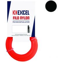 Filo per decespugliatore in nylon tondo arancio - ø mm.4 in matassa mt.50