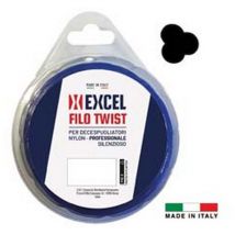 Filo per decespugliatore in nylon silenziato ritorto blu - MM.3 in matassa da MT.50