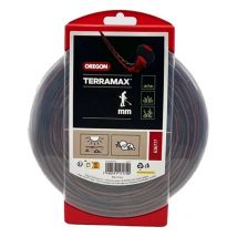 Filo per decespugliatore ovale ritorto Terramax Rosso/nero ø4,5 mm/17m Oregon 636775