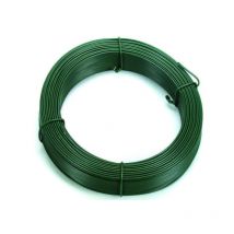 Filo plastificato verde in matasse mt.100 - n°16 filo ø mm.2,8 per tensione