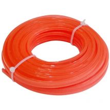 Filo Quadrato Per Decespugliatore Extreme (Bobina) Col. Arancione Mm. 4,0X130 Mt. - Globex
