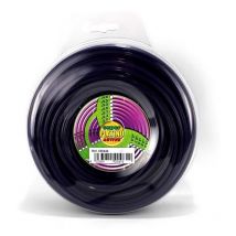 Filo seghettato per decespugliatore platino col. viola mm. 4,0X30 mt. (gr. 500)