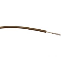 Fils de câblage Rs Pro 1 mm2, Marron, 100m, 1 000 v c.a. ( Prix pour Bobine de 100 Mètres )
