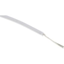 Fils de connexion Rs Pro UL1007, 7 0,08 mm² 28 awg, 300 v, pvc Blanc, 100m ( Prix pour Bobine de 100 Mètres )