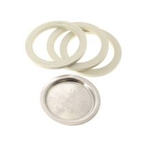 Filter + 3 Dichtungen 1 Tasse für Kaffeemaschine Bialetti