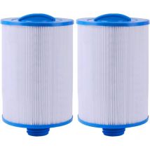 Filter Cartouche de Filtre de Spa 2 Pièces, pour Filtre à Remous Pleatco Pww50 , Filtre De Spa pour Filtre De Remplacement Unicel 6ch-940 Spa