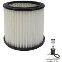 Filtro Para Aspirador De Cenizas 07010527 (Modelo 51206)