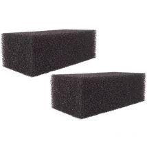 Filterschwamm Schwarz 2 Stück Für Hang On Filter Hbl-701