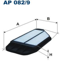 Filtre à air – 360 mm x 156 mm x 33 mm – Filtre à huile ou air pour moteur thermique – FILTRON