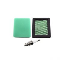 Filtre à air avec préfiltre bougie dallumage pour Honda HRG415 HRG465 HRX426 HRX476 HRX537 HRB425 IZY Tondeuse à gazon 17211-ZL8-023