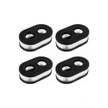 Filtre à air de tondeuse à gazon, 4 filtres à air de tondeuse à gazon de jardin pour moteur de tondeuse à gazon, le filtre à air du moteur peut