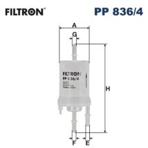 Filtron – Filtre à carburant 4 Bar – Outil électroportatif inclus, Marque compatible – Carburateur