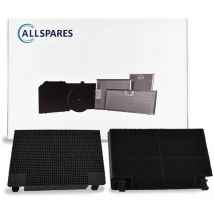 Allspares - Filtre à charbon (2pcs) Electrolux EFF70 / E3CFF70 par