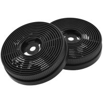 Firegas – Filtre à charbon actif CC110 – 10,8 cm – 2,7 cm – Longueur, Forme, Largeur, Quantité par pack, Matières