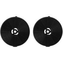 Firegas – Filtre à charbon actif pour hotte aspirante – Diamètre 13,3 cm – Épaisseur 2,5 cm – Remplacement tous les 3 à 6 mois