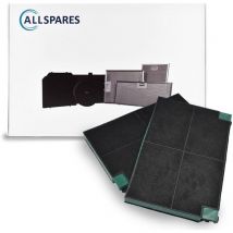 Allspares - Filtre à charbon (2pcs) longue durée EFF492 / 4055250619 / 94249274 par