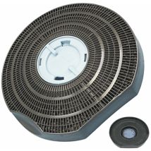 Arthur Martin Electrolux - Filtre Charbon Rond Type 25 (à L'Unité) 280x37 Mm (902979362) Hotte Rosieres, Scholtes, Zanker