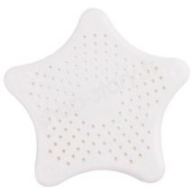 Filtre à Cheveux et Déchets pour la Douche et les Eviers Blanc