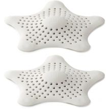 Filtre à cheveux pour bonde (Lot de 2)