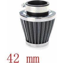 Filtre à Air Froid Reniflard Carter Turbo Ventilateur 42mm Mini Bleu pour Voiture Moto
