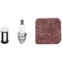 Jeffergarden - Filtre air pour Bougies d'allumage Carburant pour Automobiles et traitements Filtres air + Bougies + Filtre Carburant Adaptable sur