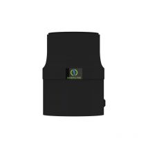 Filtre anti-odeurs sanifiltre manchon integre, au charbon actif, pour fosse septique, toutes eaux, ø 100 mm Couleur - Noir