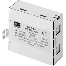 Filtre d'antiparasitage Block hfe 156-230/12 250 v/ac 12 a (l x h) 45 mm x 110 mm 1 pc(s)